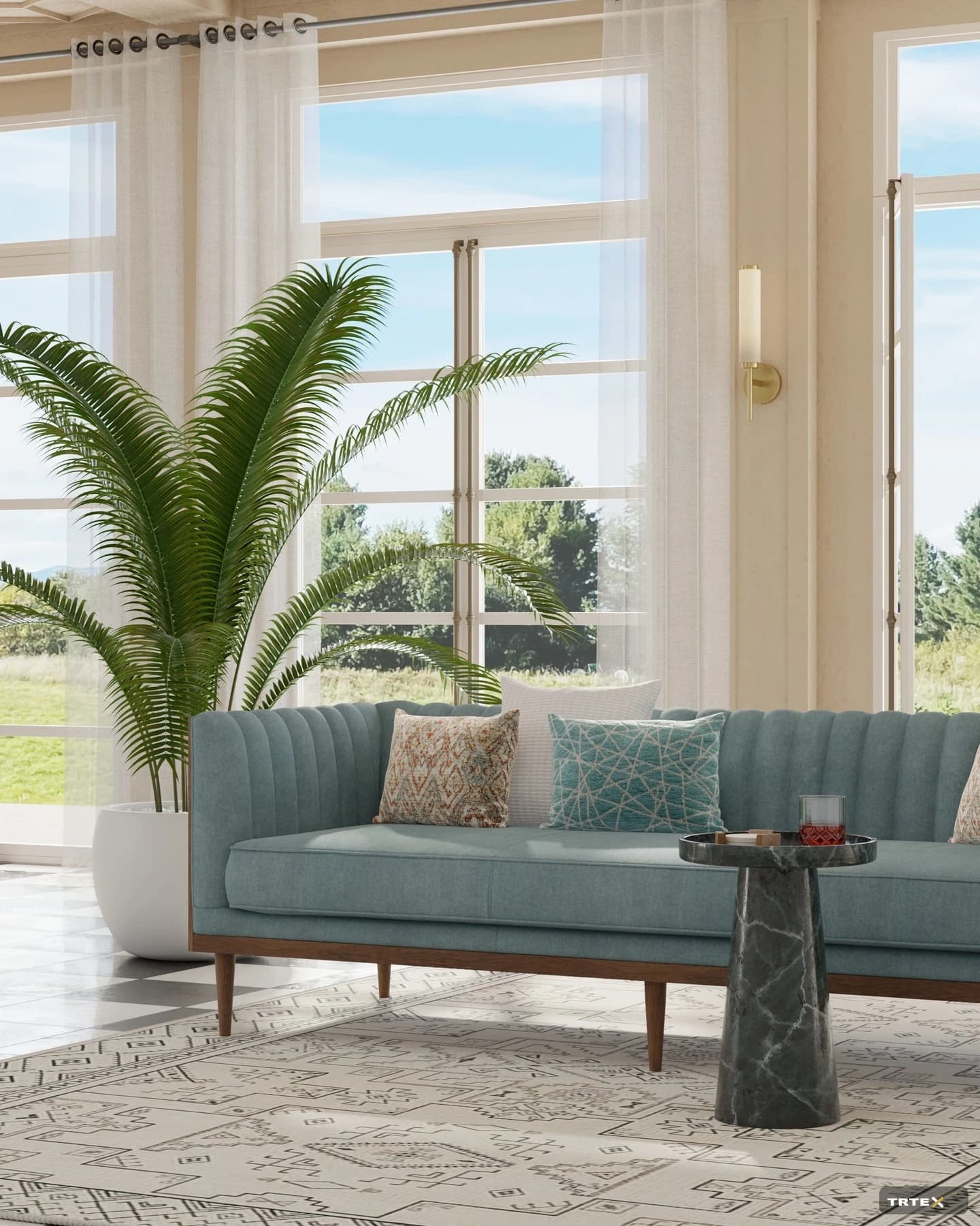 Maxwell Fabrics, 25 renkli Coronado kadifesini tanıttı