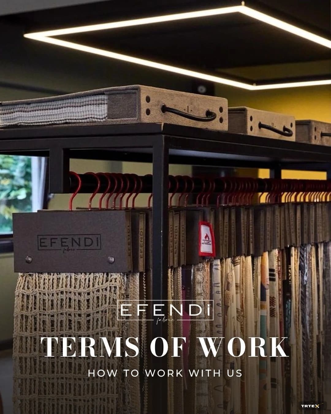 Perde ve döşemelik tedarikçisi Efendi Fabric'ten hizmet vurgusu