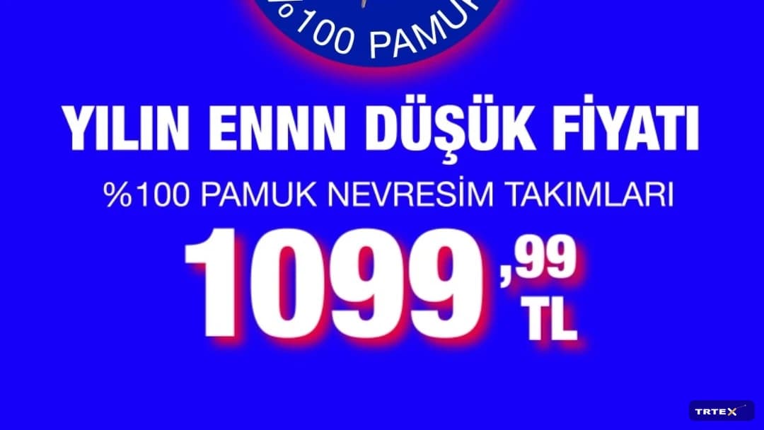 Perakendeci için ekim fiyatları: nevresim 1.099,99 TL, yatakta ek %10